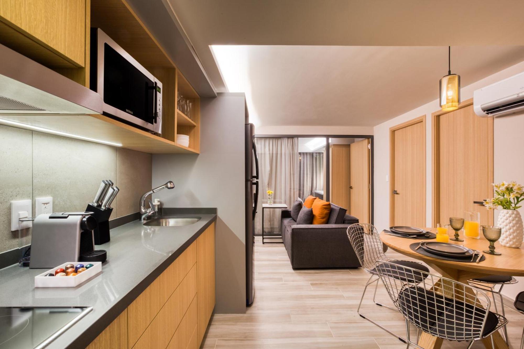 Uliv Parque Lincoln Apartment Ciudad de México Cameră foto